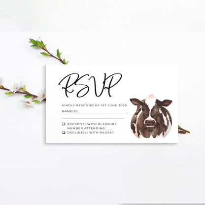 Dairy Cow RSVP